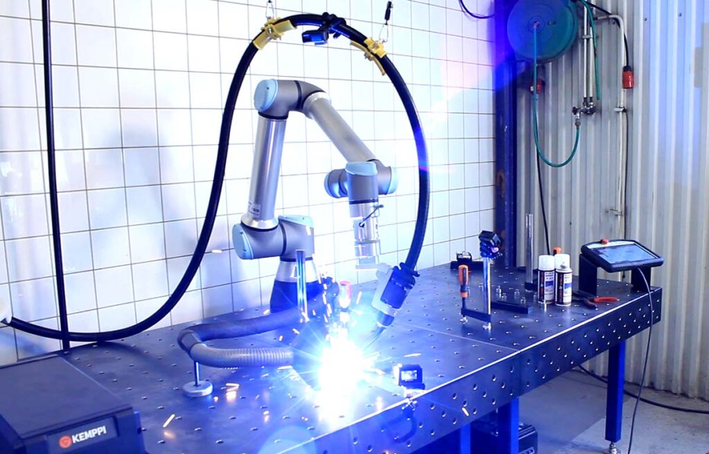 Welding with a cobot