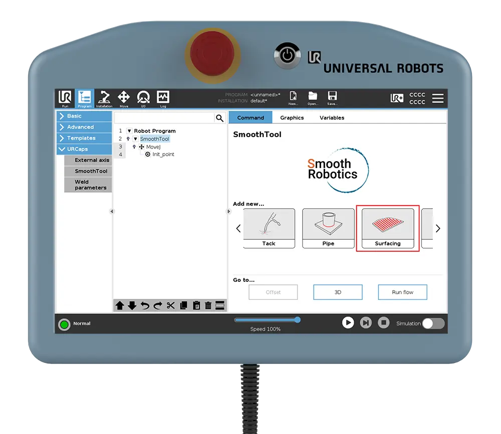 Cladding Explained: Understanding Its Role and Applications 7 SmoothTool's frontpage with the surfacing feature highlighted