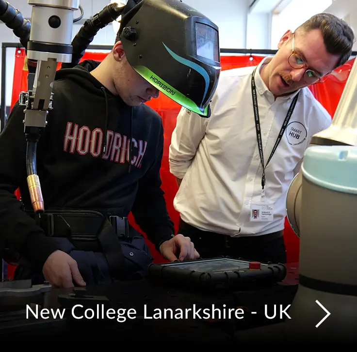 Still from New College Lanarkshire case story