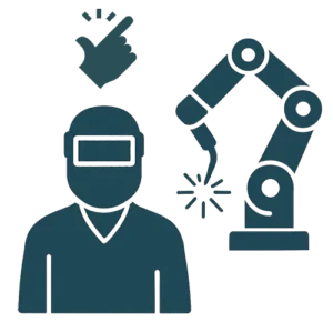 Cobot welding is easy icon