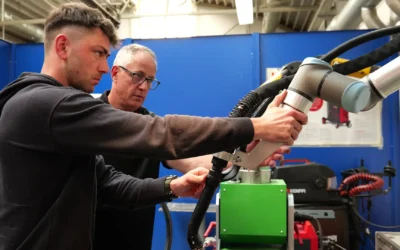 SLM Welding School Trains the Next Generation with Cobot Welding