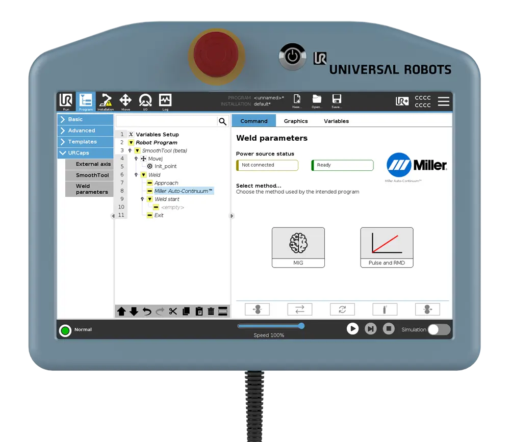 Miller power source node