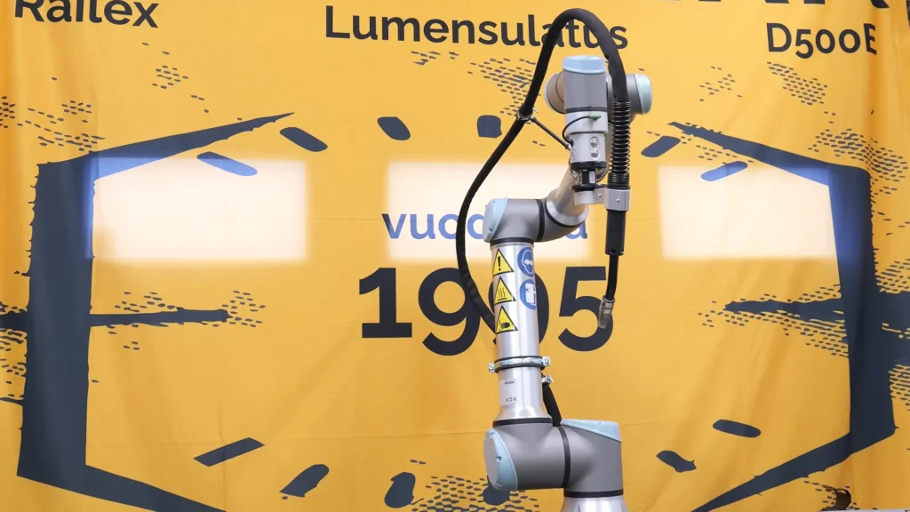 Cobot welder at Peverk Oy in Finland